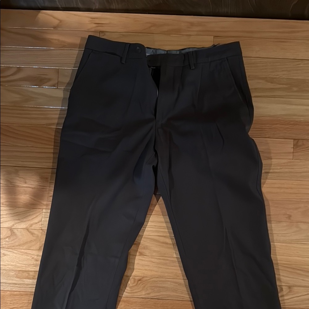 Classic Charcoal Dress Pants for Men